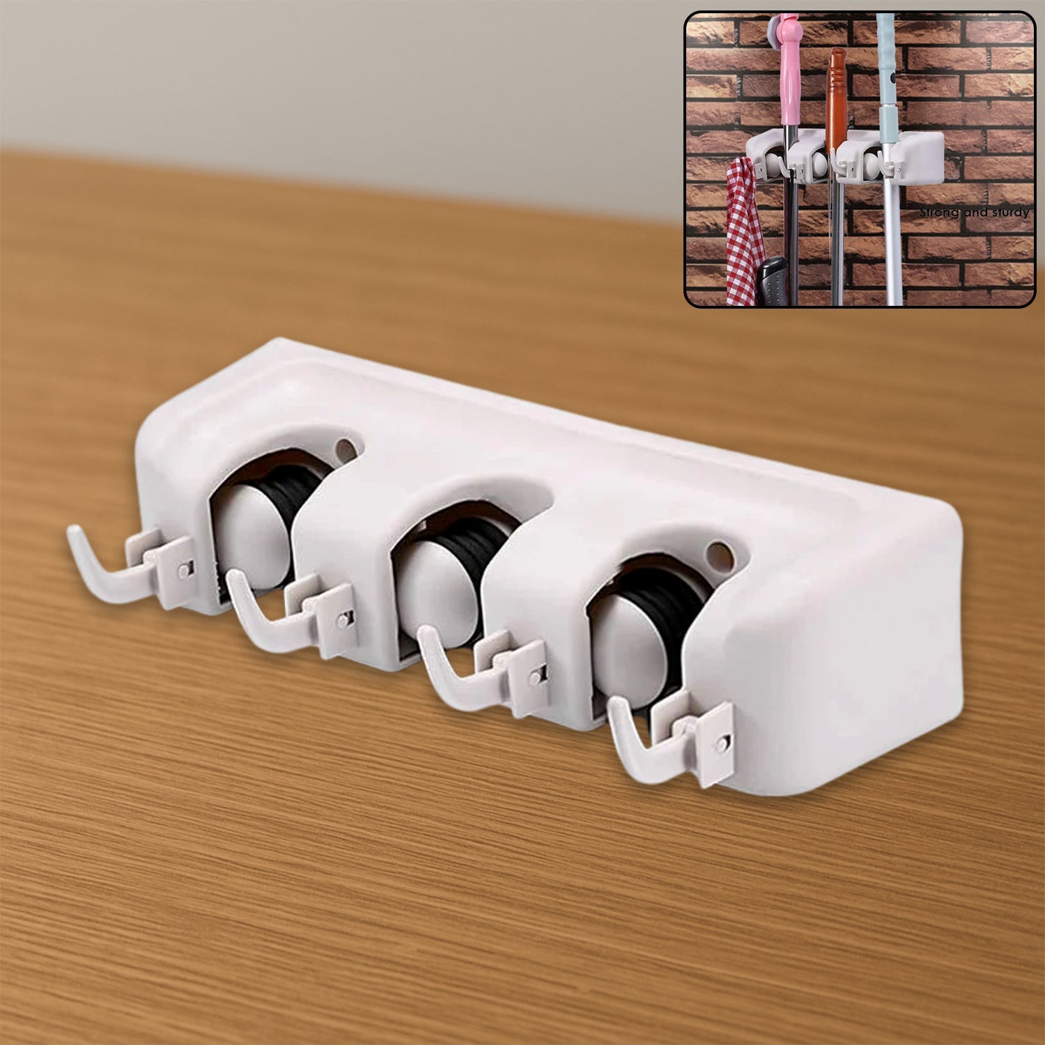 3 Layer Mop and Broom Holder