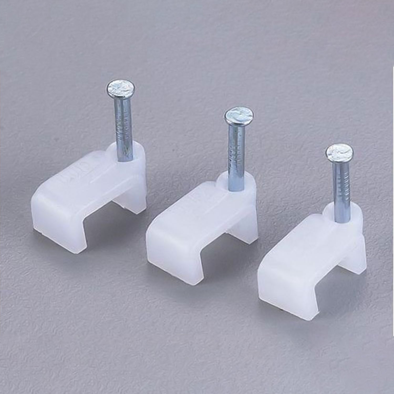 Nail Cable Clips for Wire Management (10mm & 50 Pc)