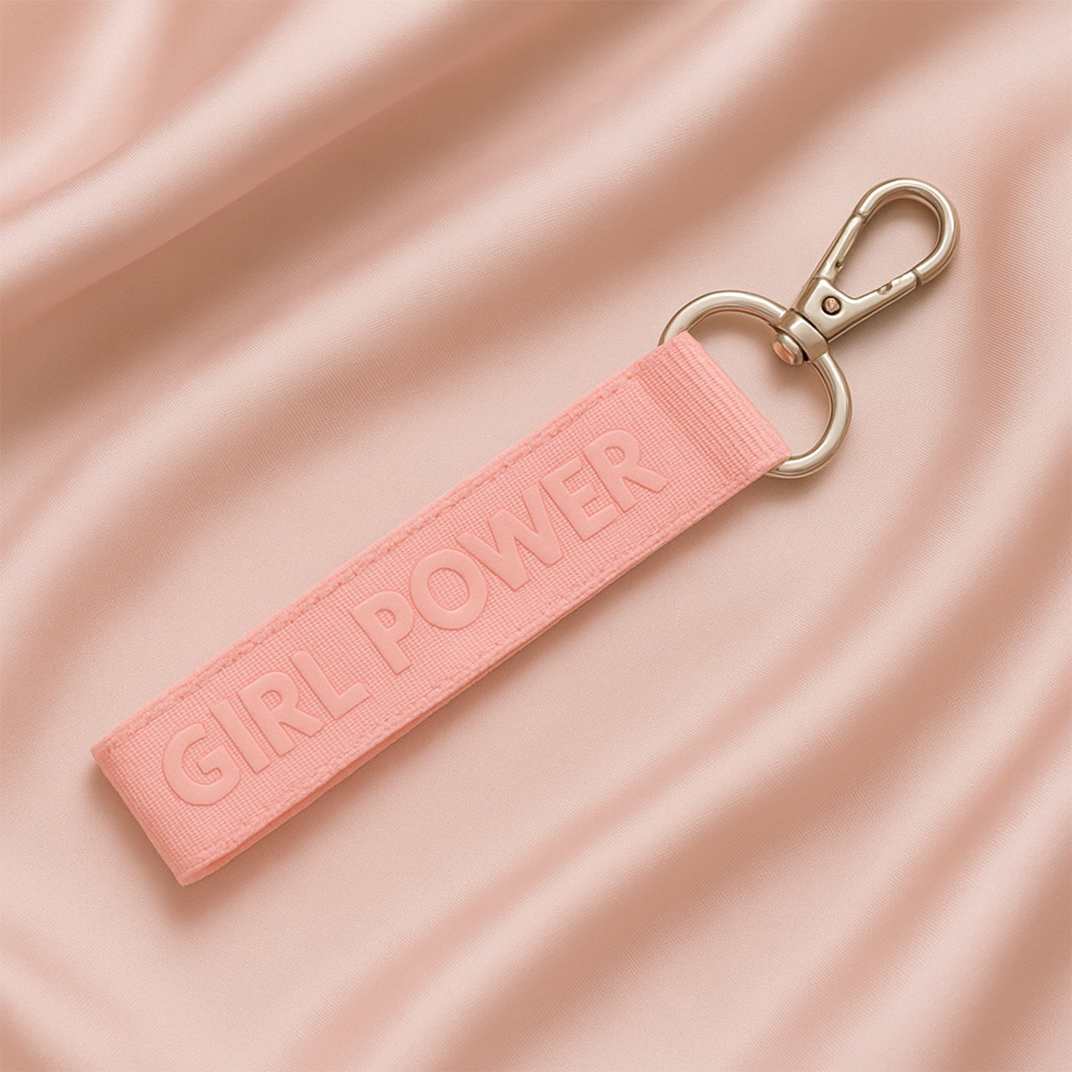 Girl Power Loop Keychain