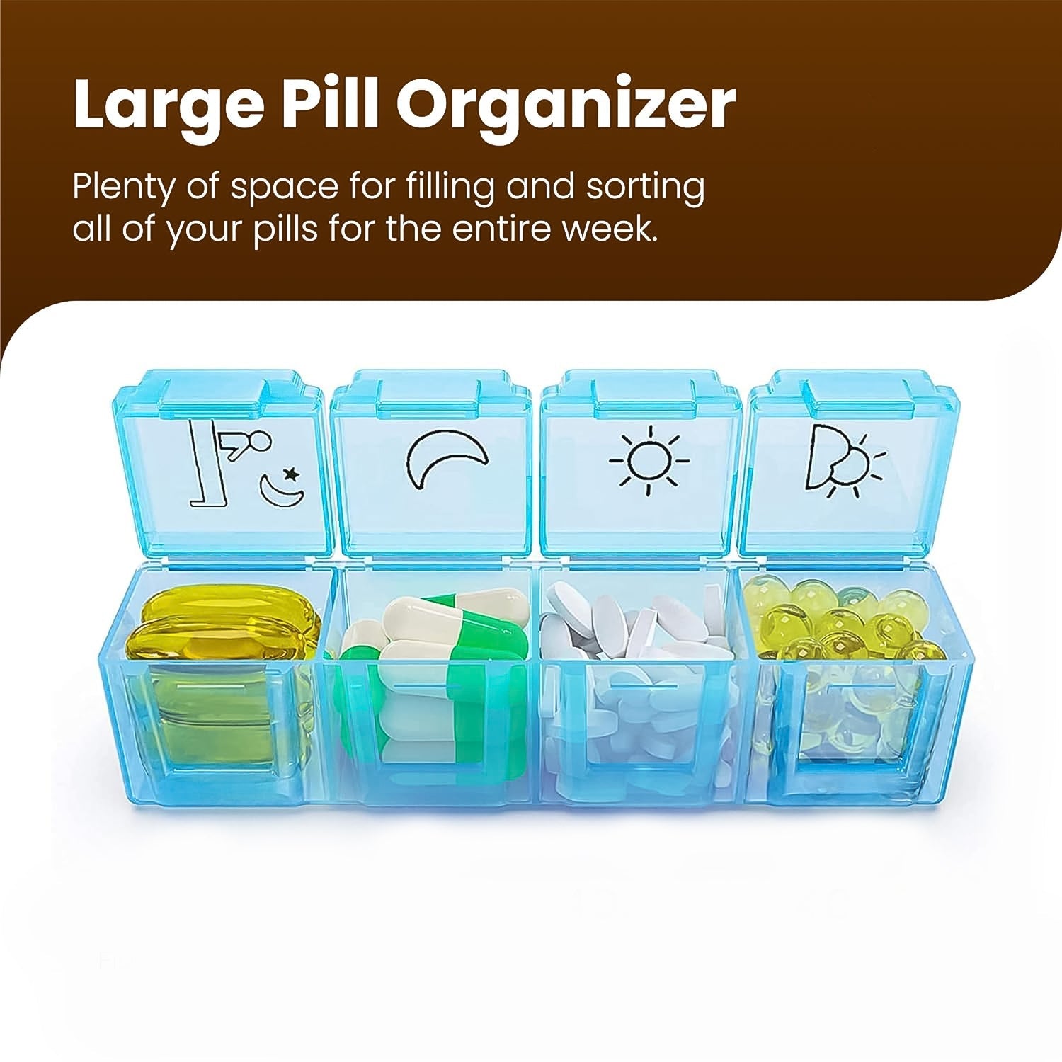 Weekly Health Pill Organizer