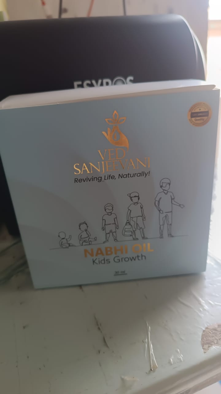Ved Sanjeevani Nabhi Oil for Kids Growth (30ML / 1 Pc)
