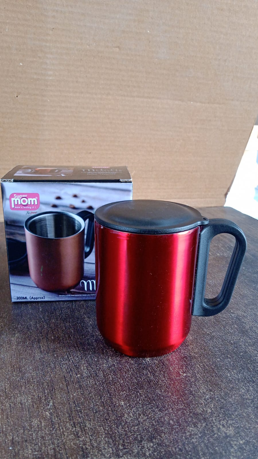 Supermom Stainless Steel Metallic Coffee Mug Approx 300ml (1 Pc)