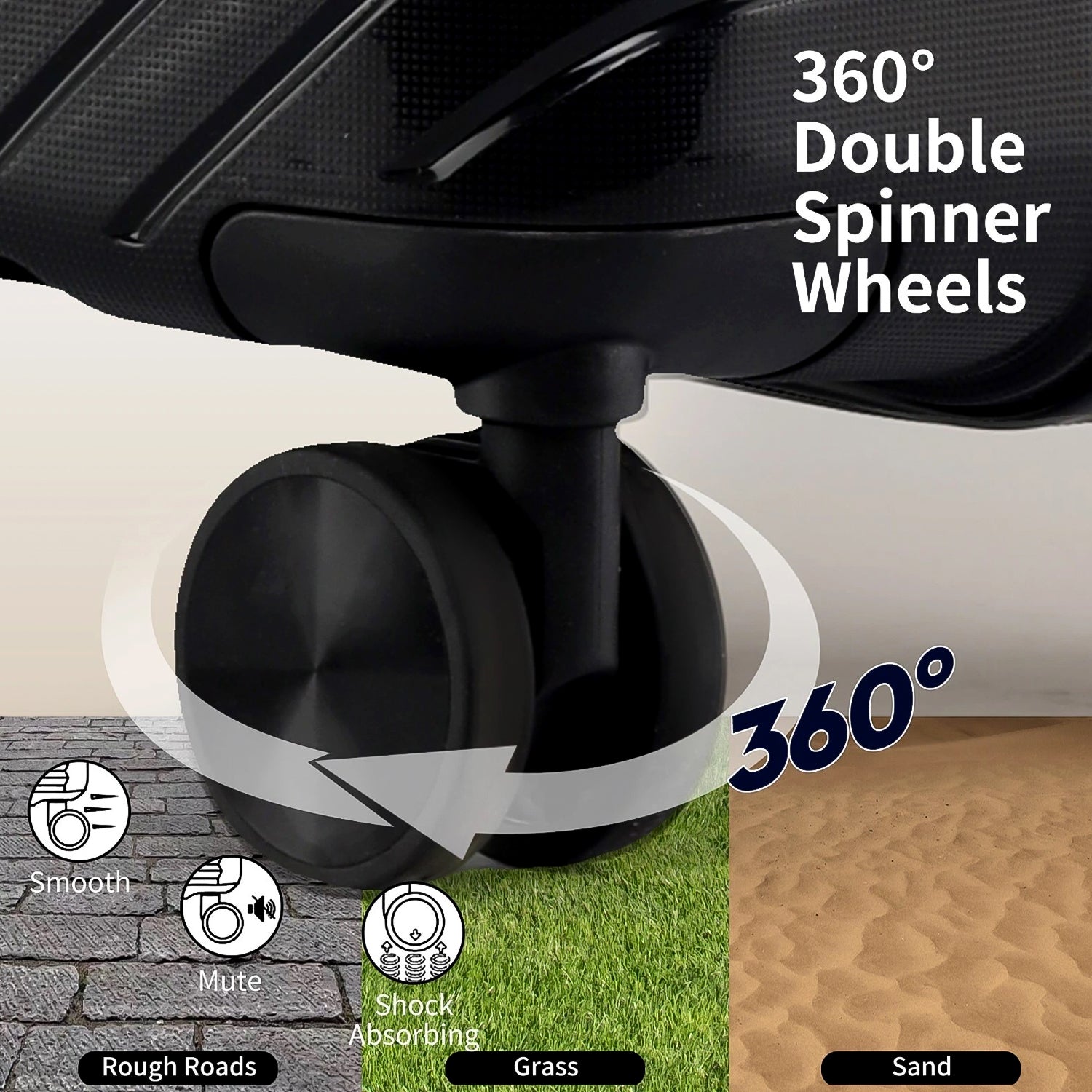 Travel Trolley Bag Set