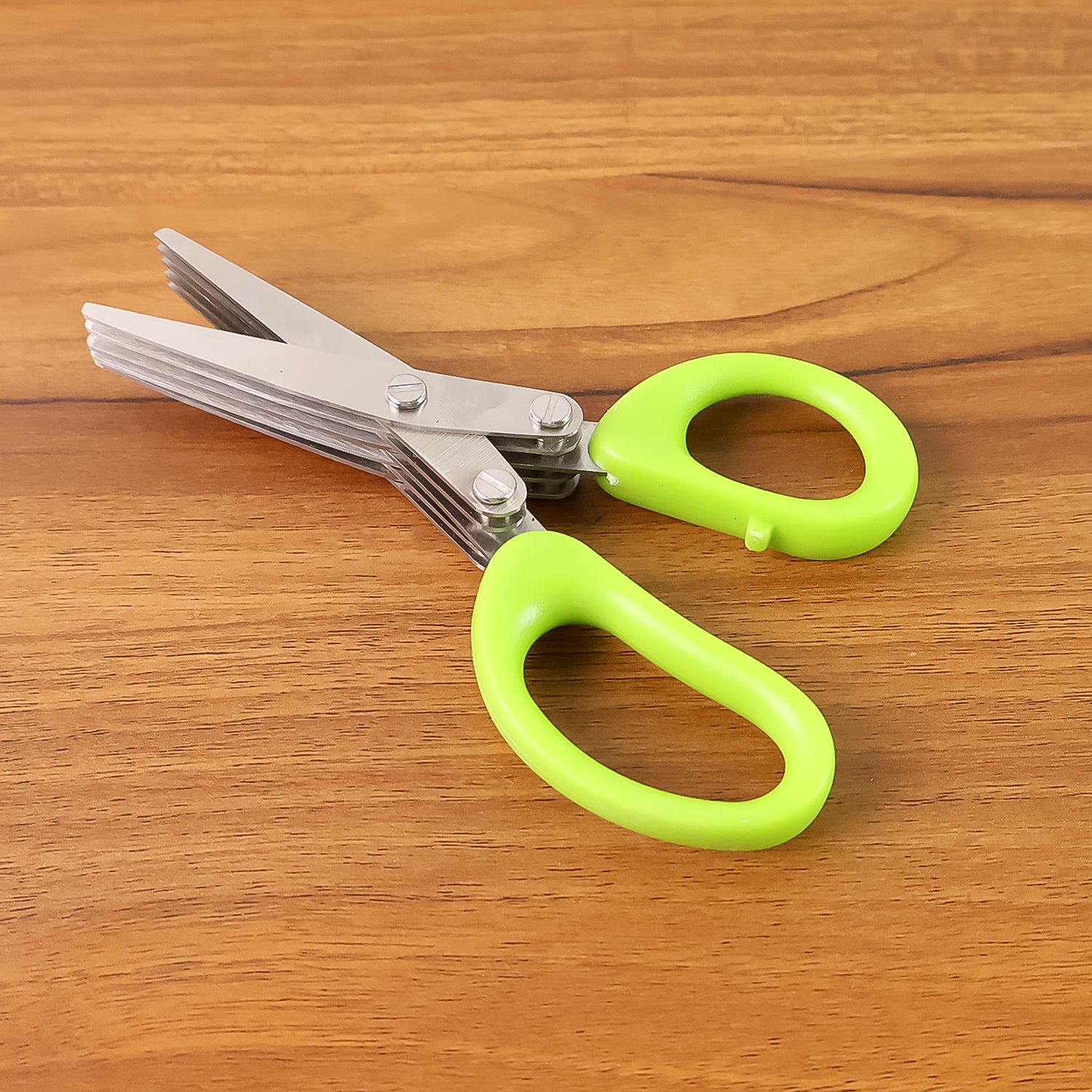 5-Blade Multipurpose Herb Scissors (1 Pc)