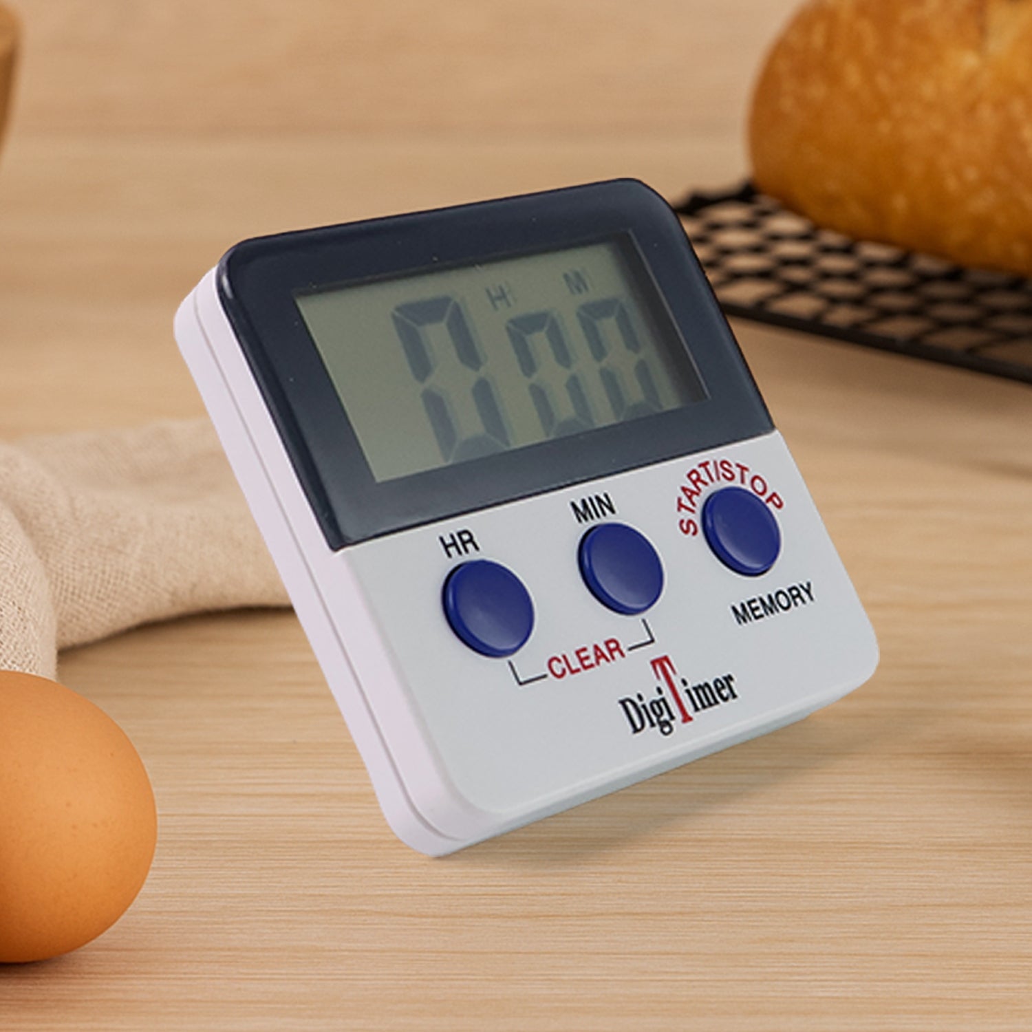Digital Kitchen Timer with Alarm | Stop Watch Timer for Kitchen | Kitchen Timer with Magnetic Stand |Timer Clock for Study
