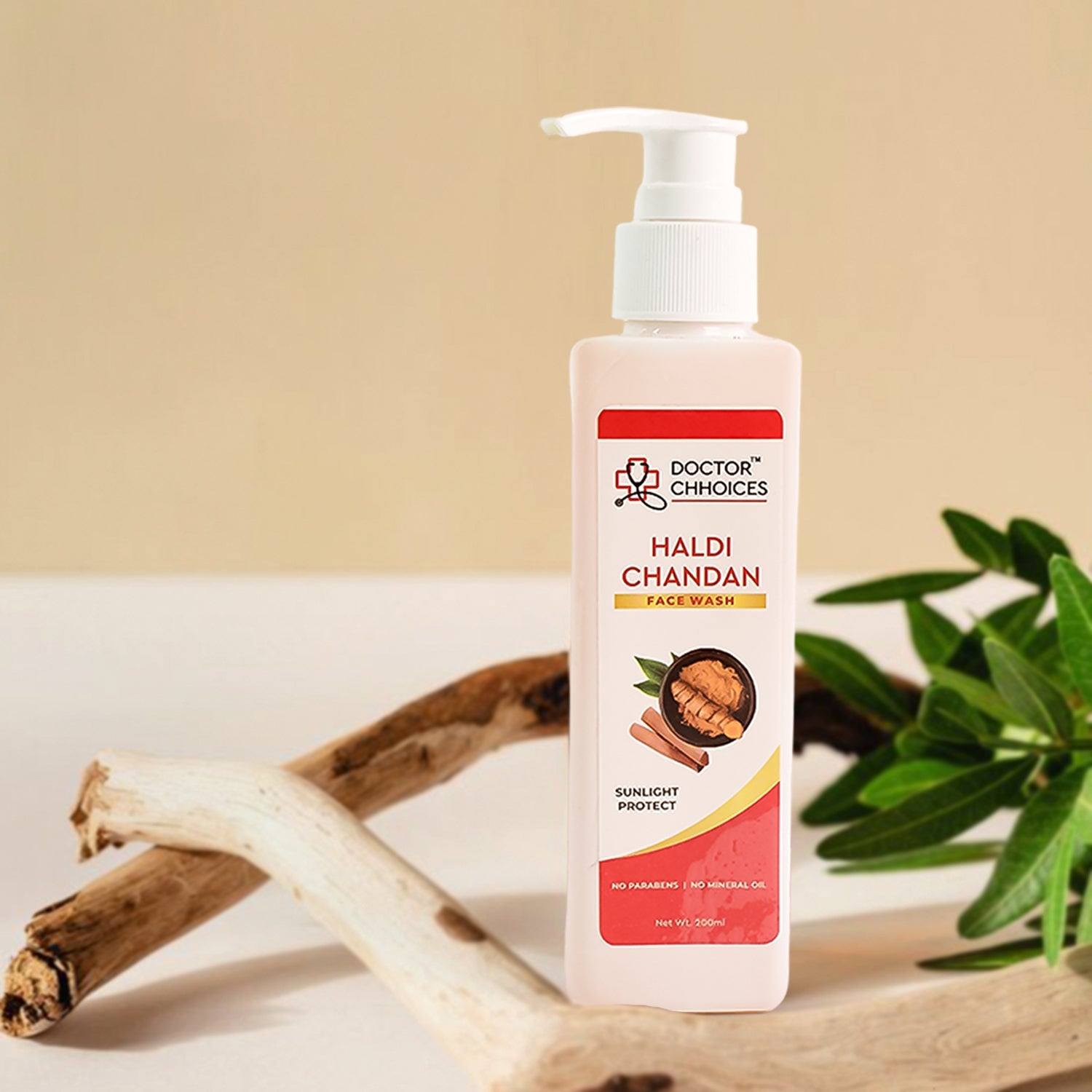 Doctor Chhoices / Choices Haldi Chandan Face Wash 200 ml (1 Pc)