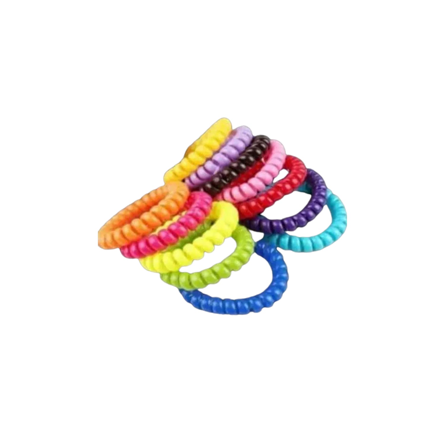 Telephone Wire Hair bands Pack of 100 Pcs, Hair accessories