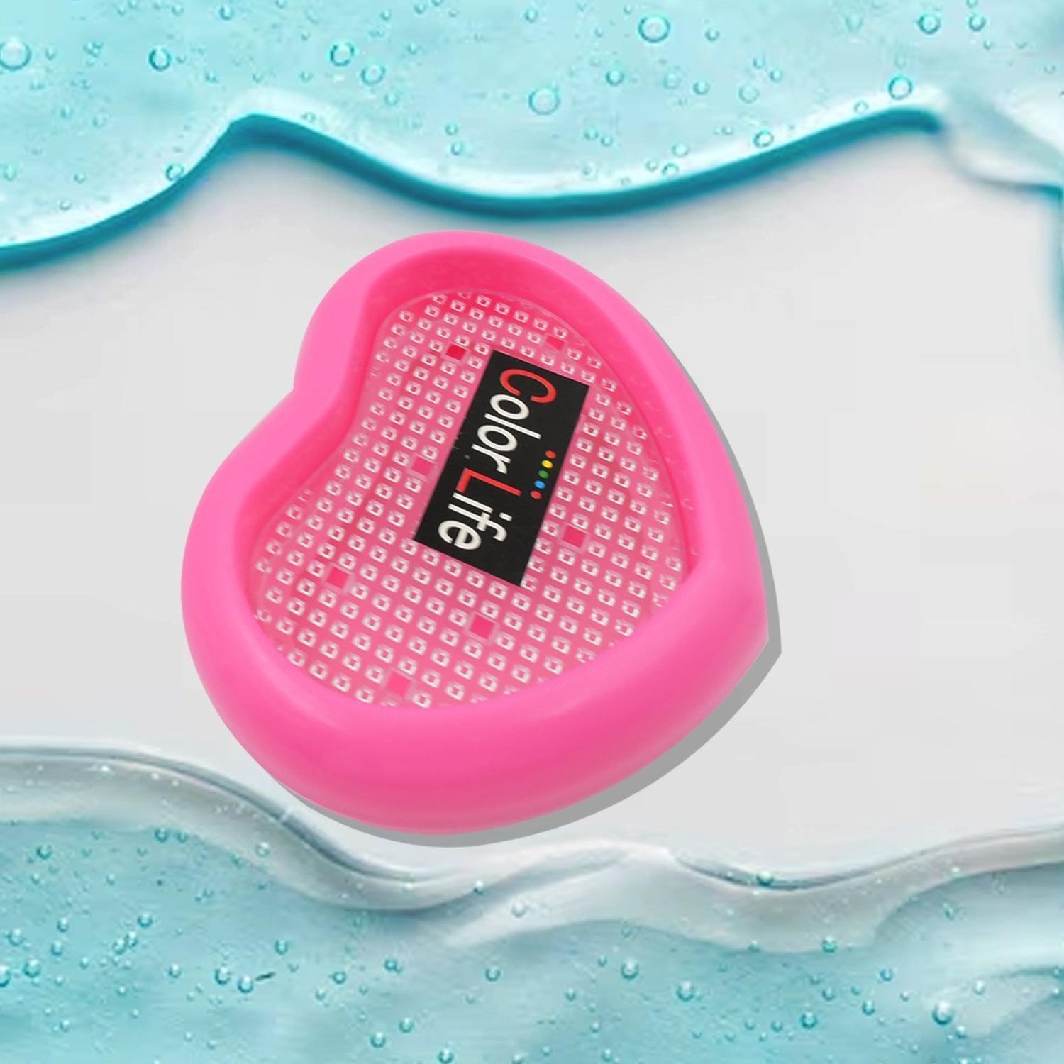 Bathroom Accessories Plastic Soap Case / Soap Dish / Soap Stand, Plastic Soap Case Soap Holder Soap Dish For Bathroom Kitchen Sink ,Sabudani (Oval / Heart Shape Soap case / 1 pc )