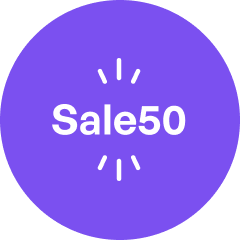 Sale 50% Off