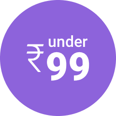 Under ₹99